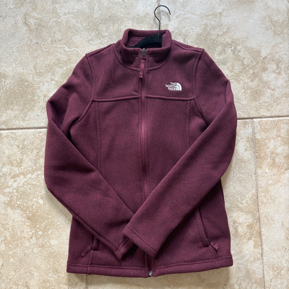 EUC North Face Zip-up